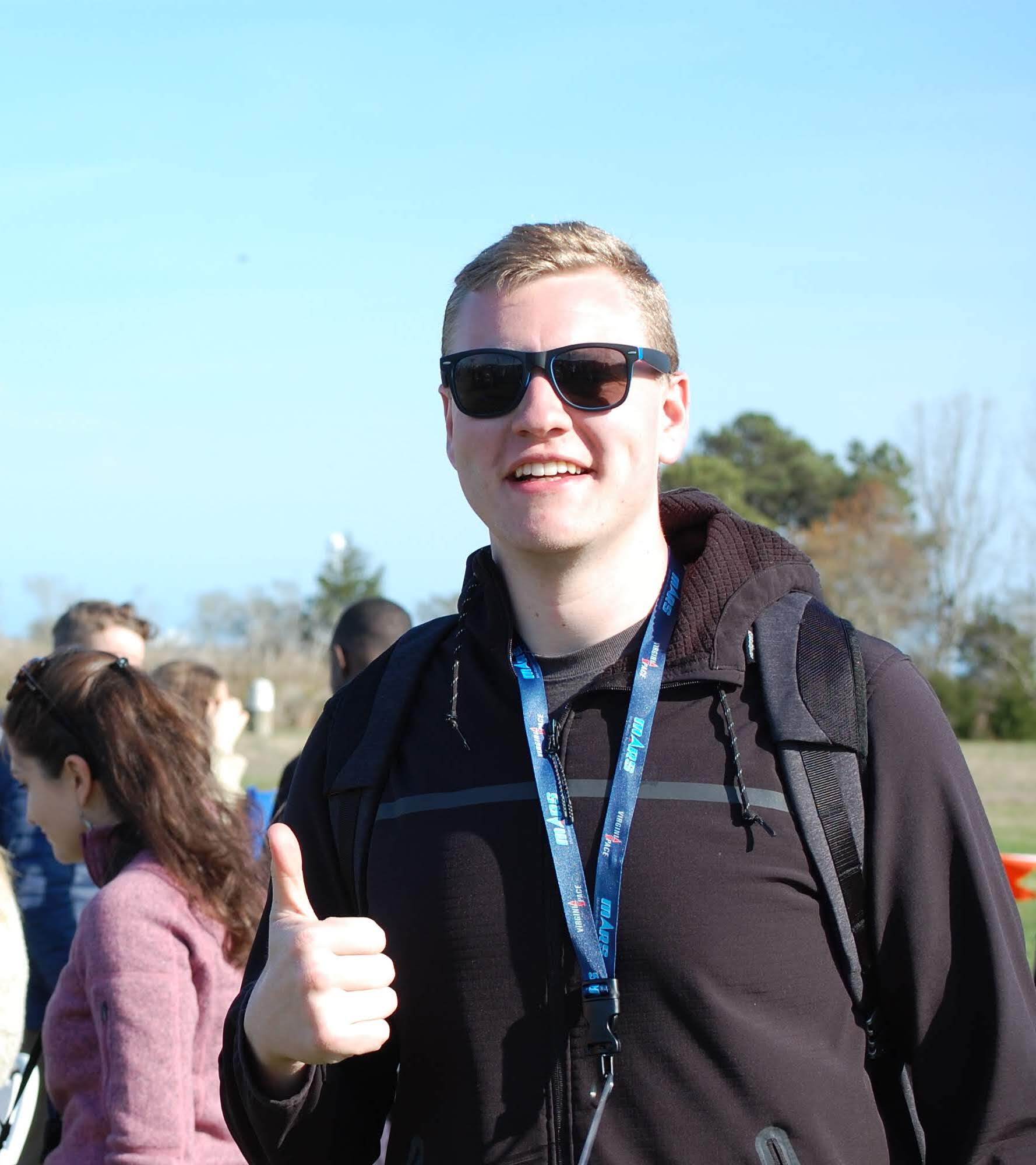 Ryan at the NG-11 launch